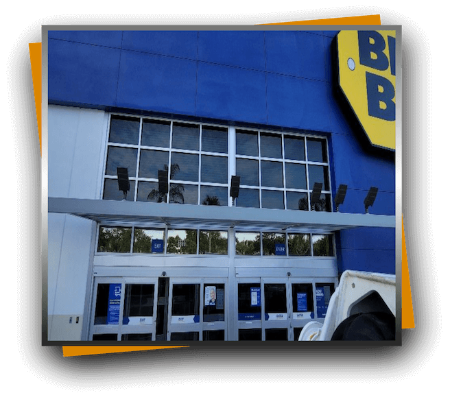 Large Retail Customers trust their  to Florida Lighting Maintenance